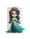 ANIMATED PRINCESS CUT OUT - C Print USA
