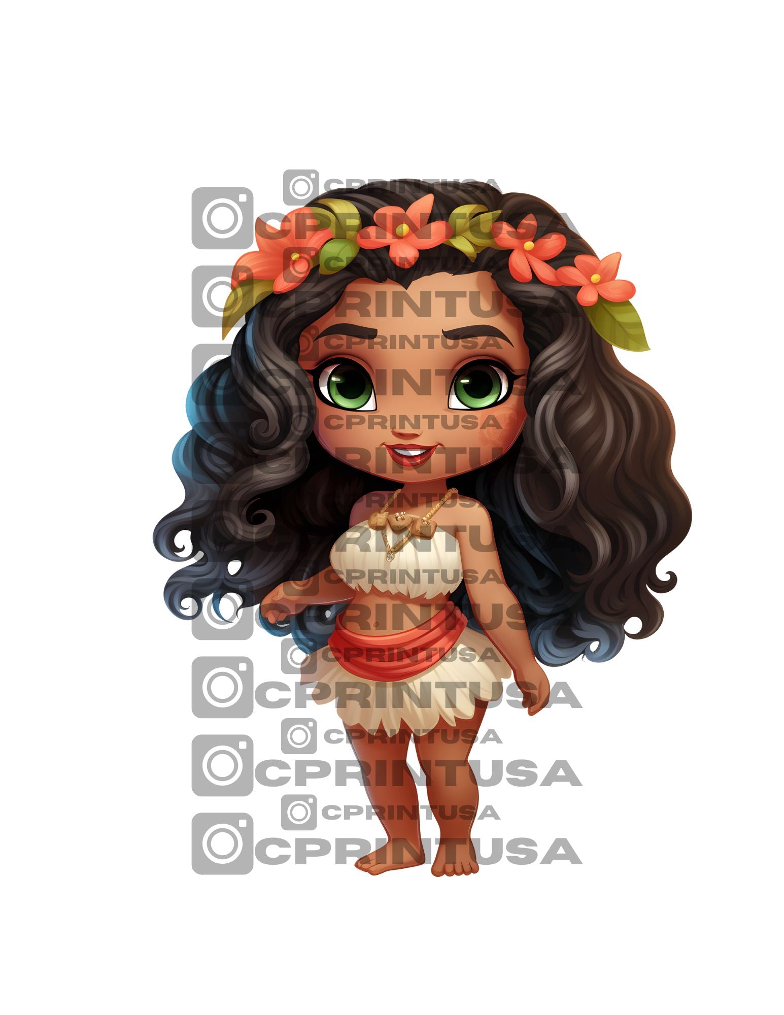 ANIMATED PRINCESS CUT OUT - C Print USA