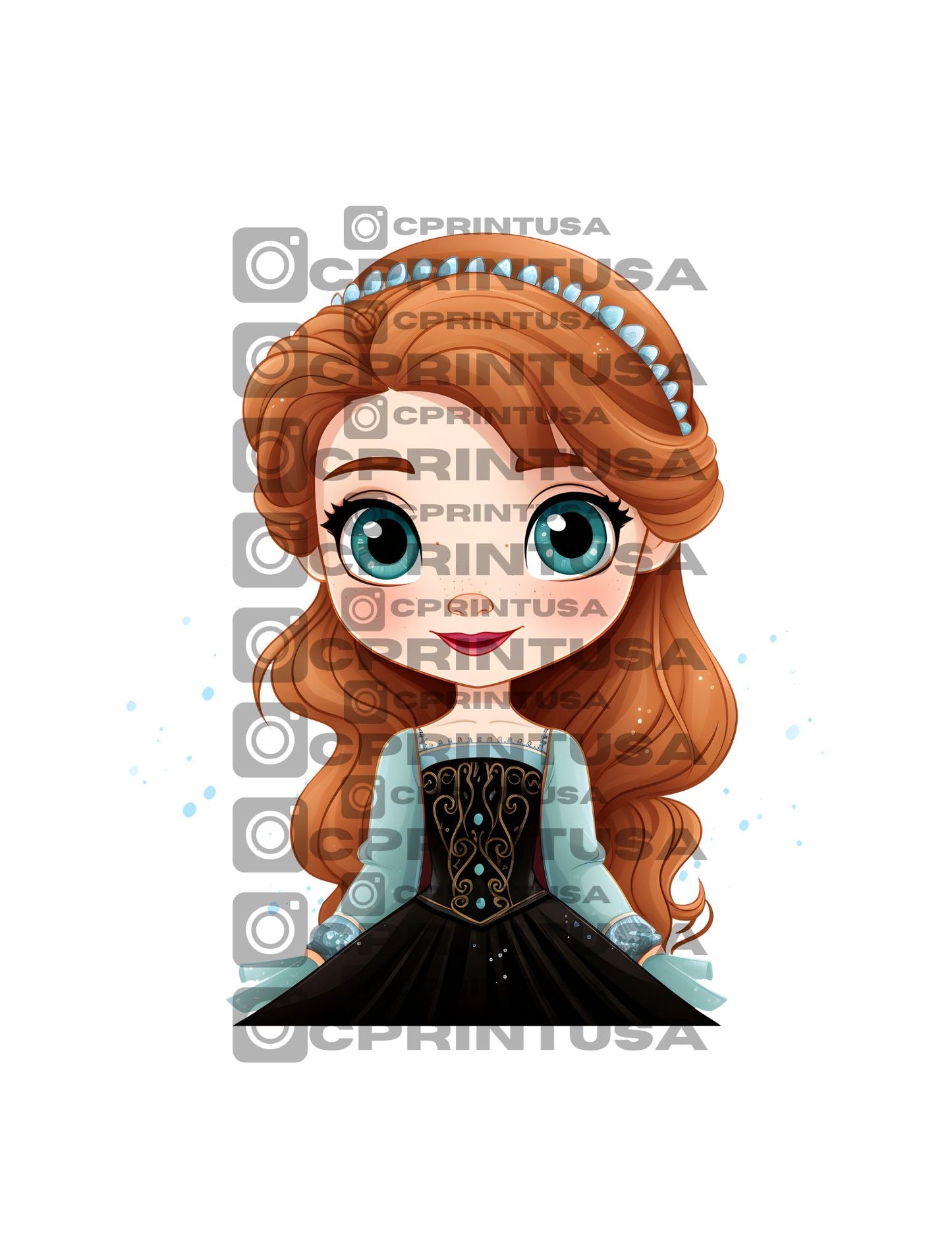 ANIMATED PRINCESS CUT OUT - C Print USA