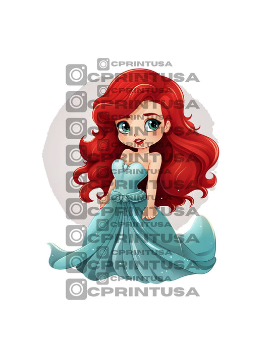 ANIMATED PRINCESS CUT OUT - C Print USA