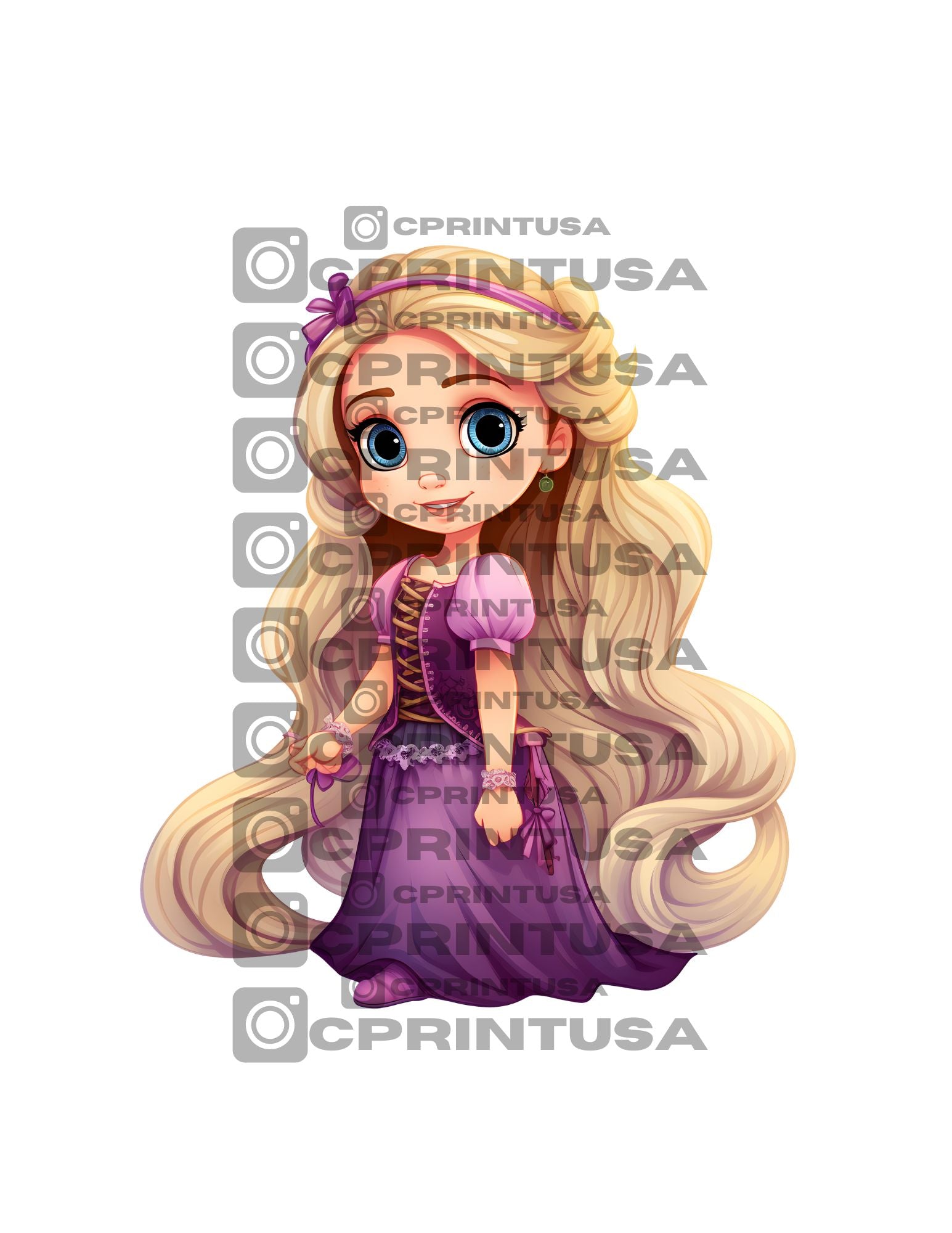 ANIMATED PRINCESS CUT OUT - C Print USA