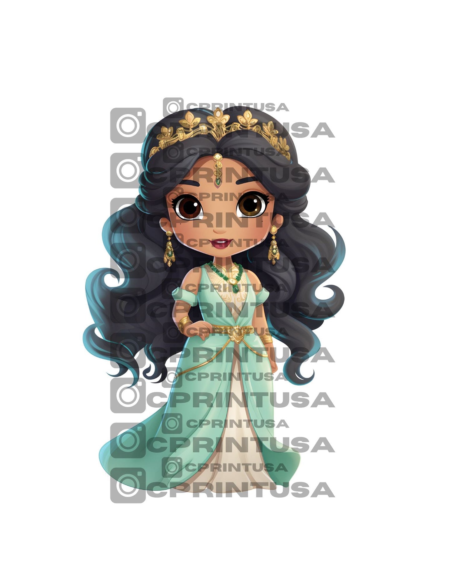 ANIMATED PRINCESS CUT OUT - C Print USA