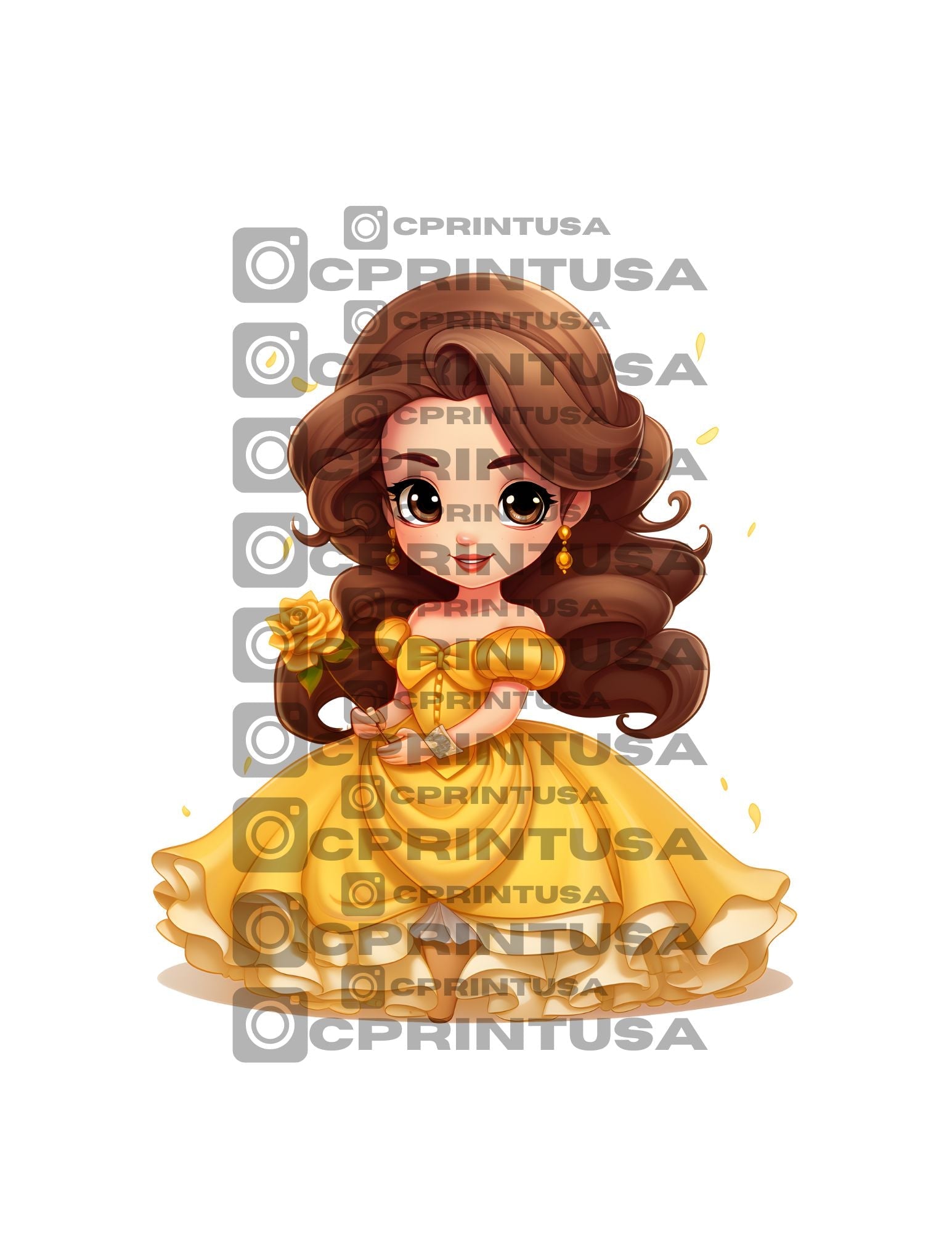 ANIMATED PRINCESS CUT OUT - C Print USA