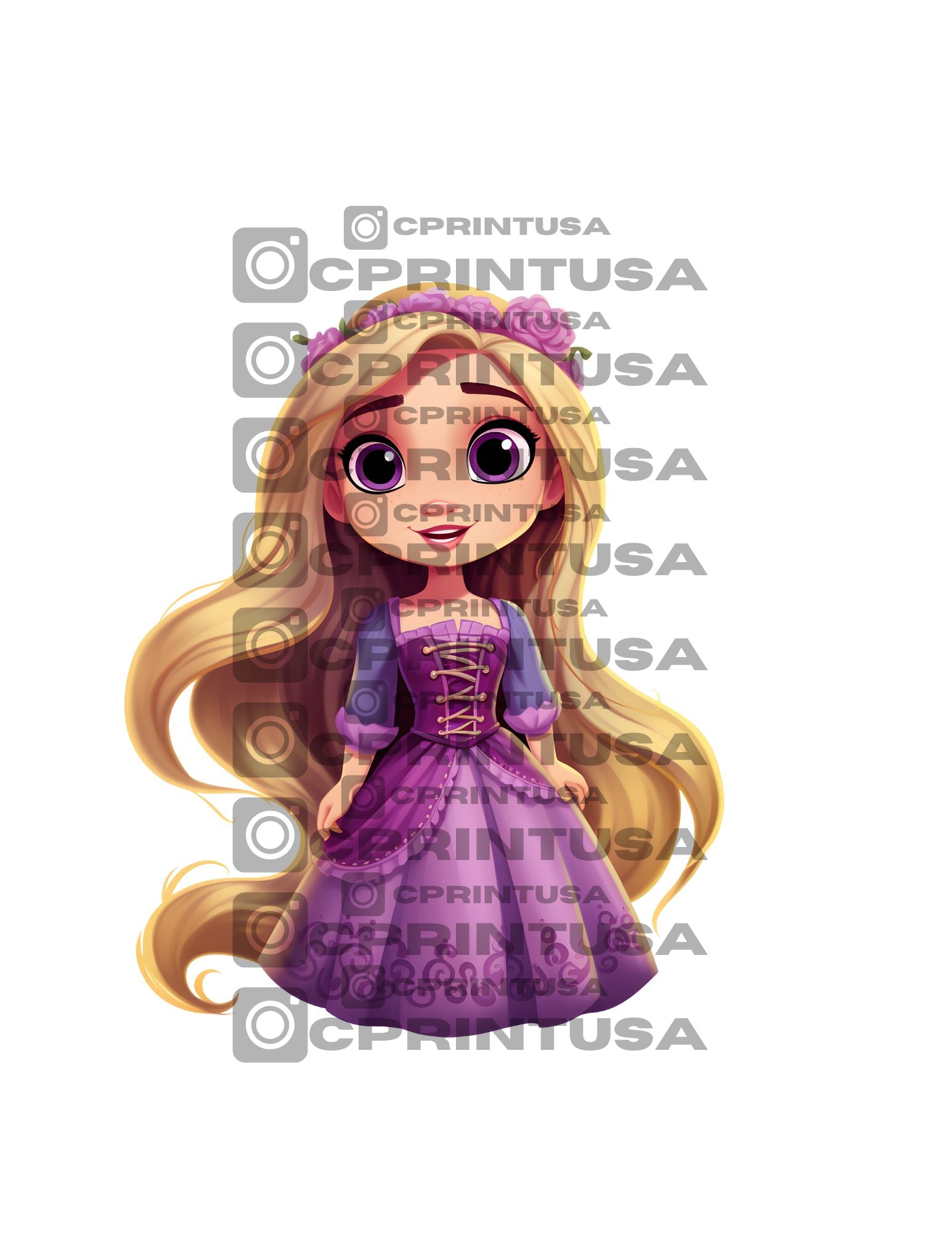 ANIMATED PRINCESS CUT OUT - C Print USA