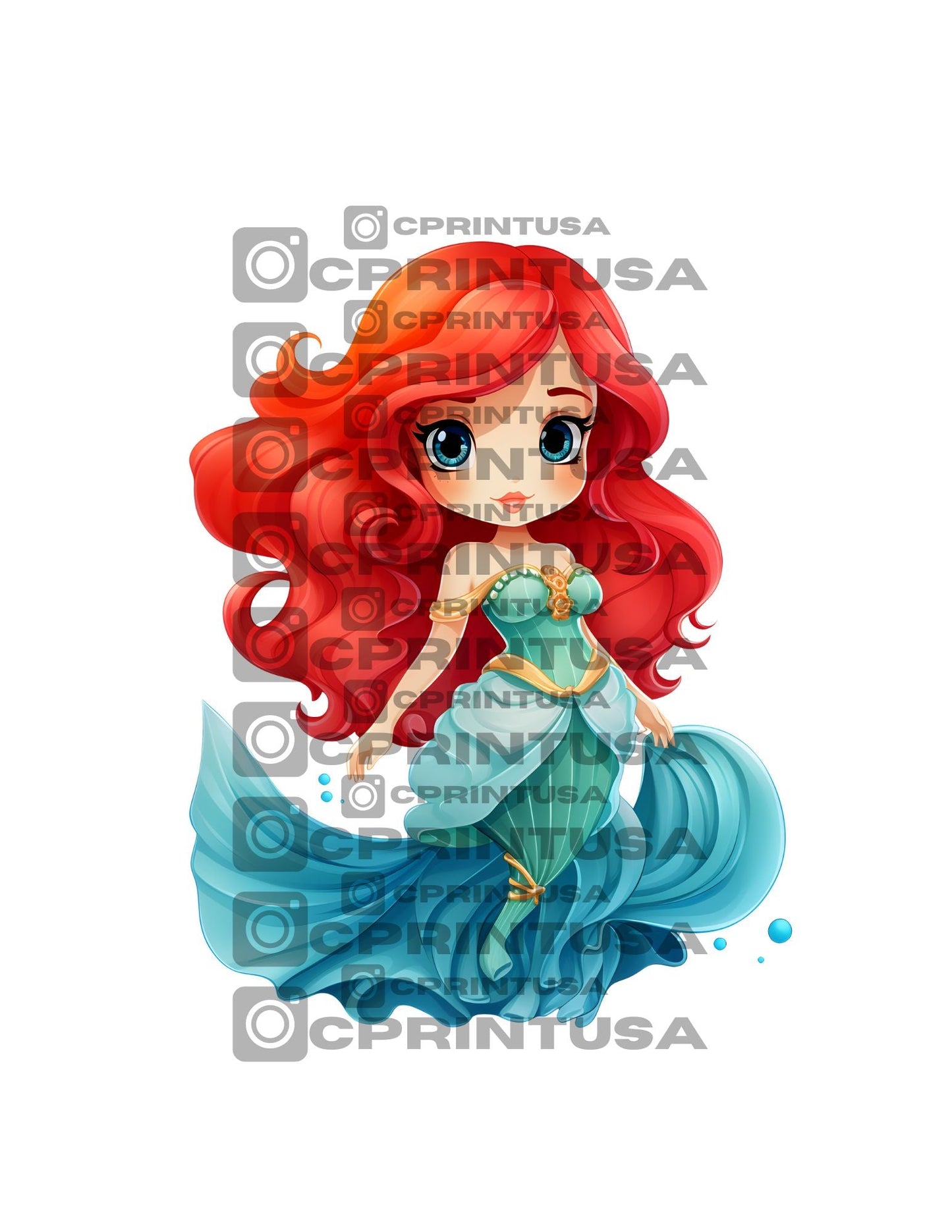 ANIMATED PRINCESS CUT OUT - C Print USA