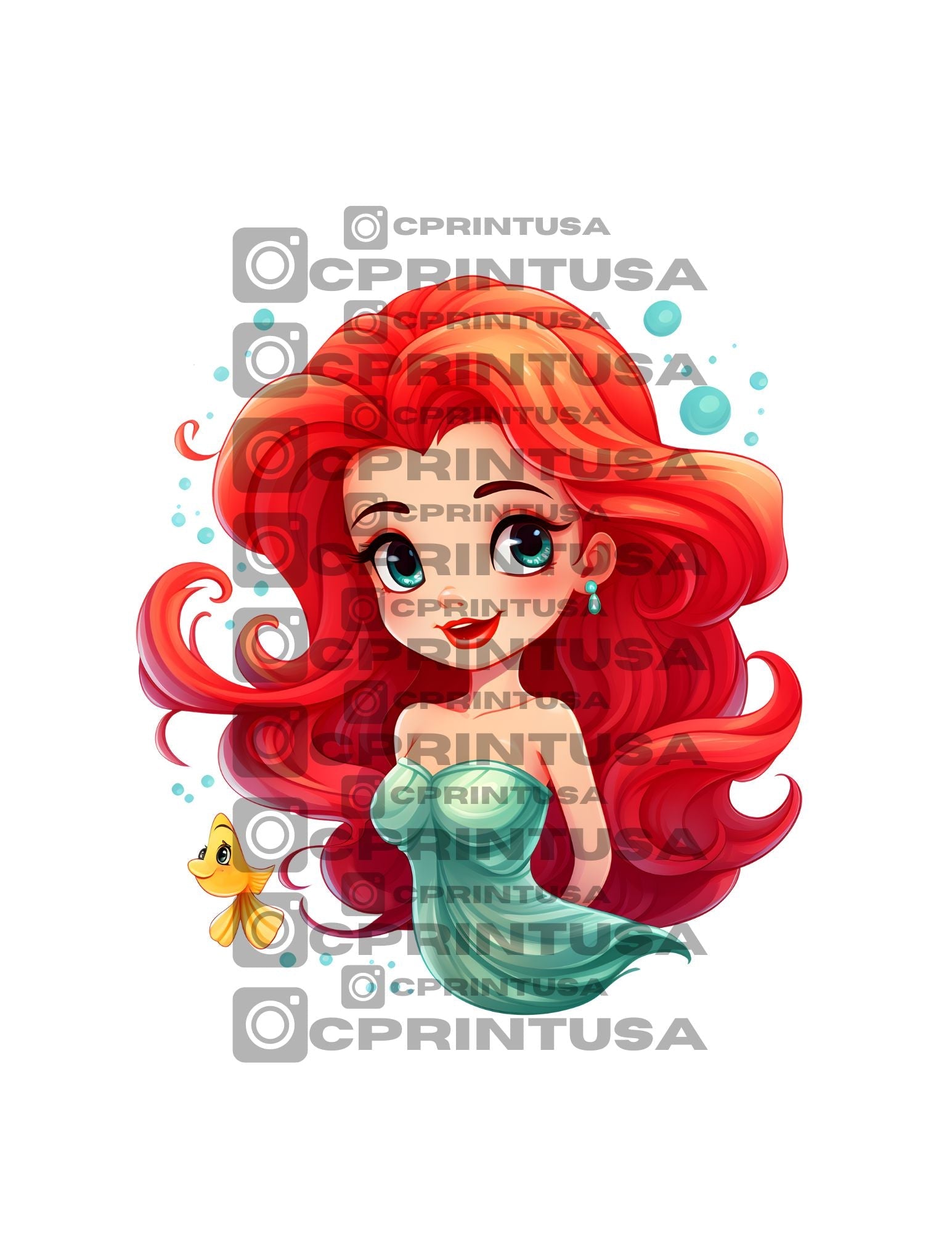 ANIMATED PRINCESS CUT OUT - C Print USA