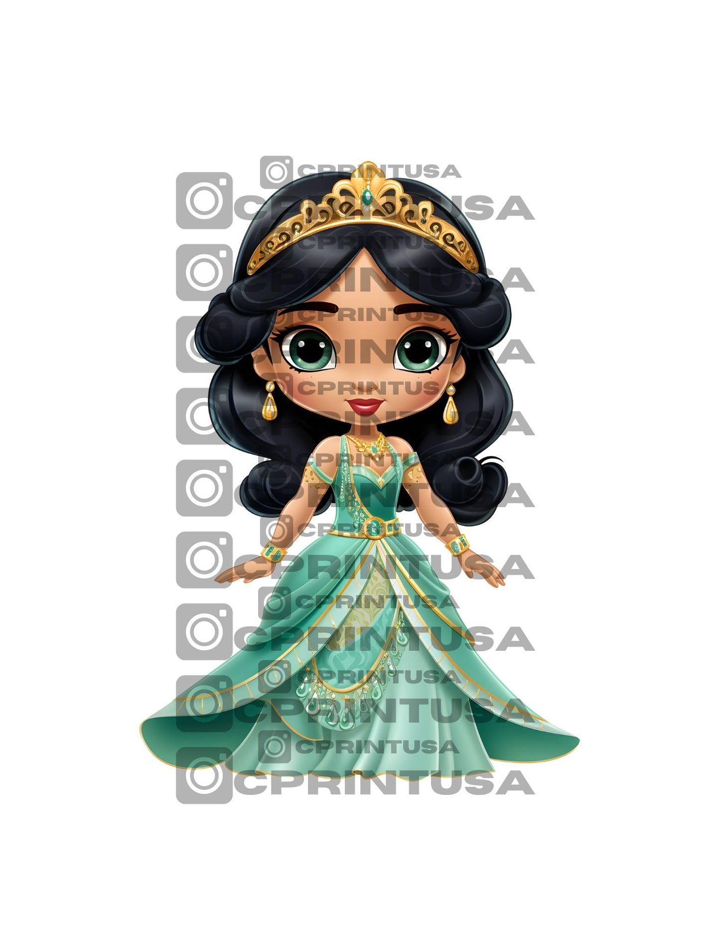 ANIMATED PRINCESS CUT OUT - C Print USA