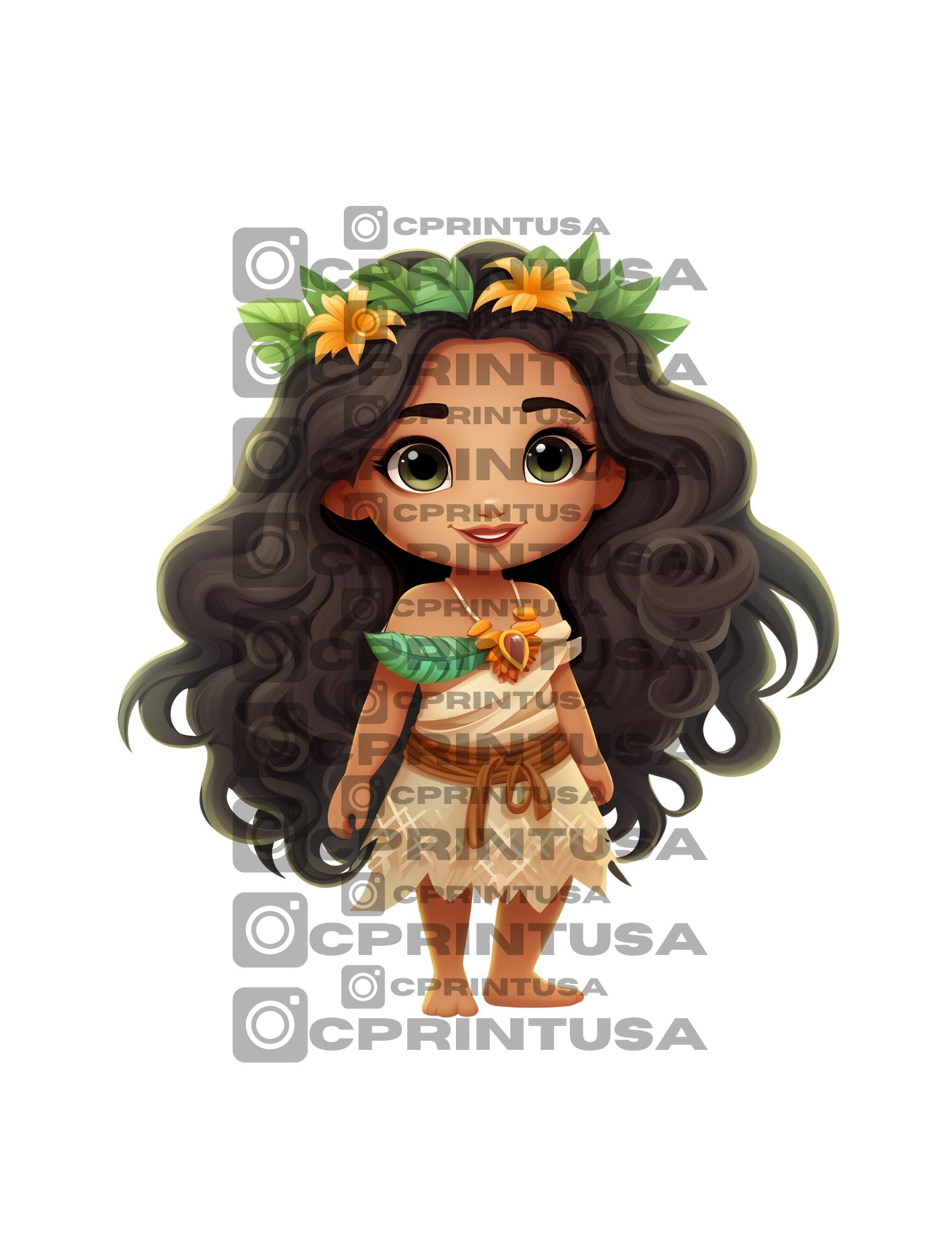 ANIMATED PRINCESS CUT OUT - C Print USA