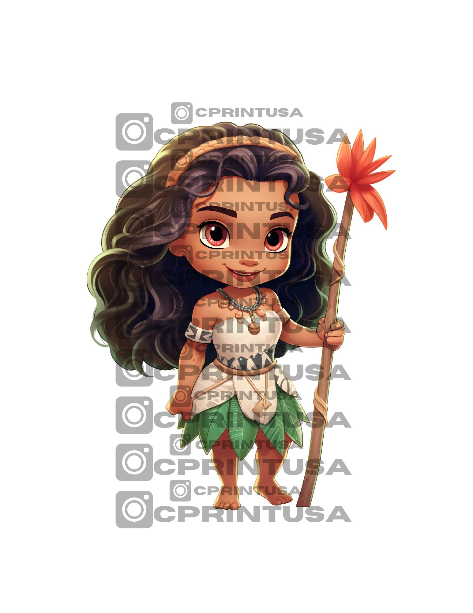 ANIMATED PRINCESS CUT OUT - C Print USA