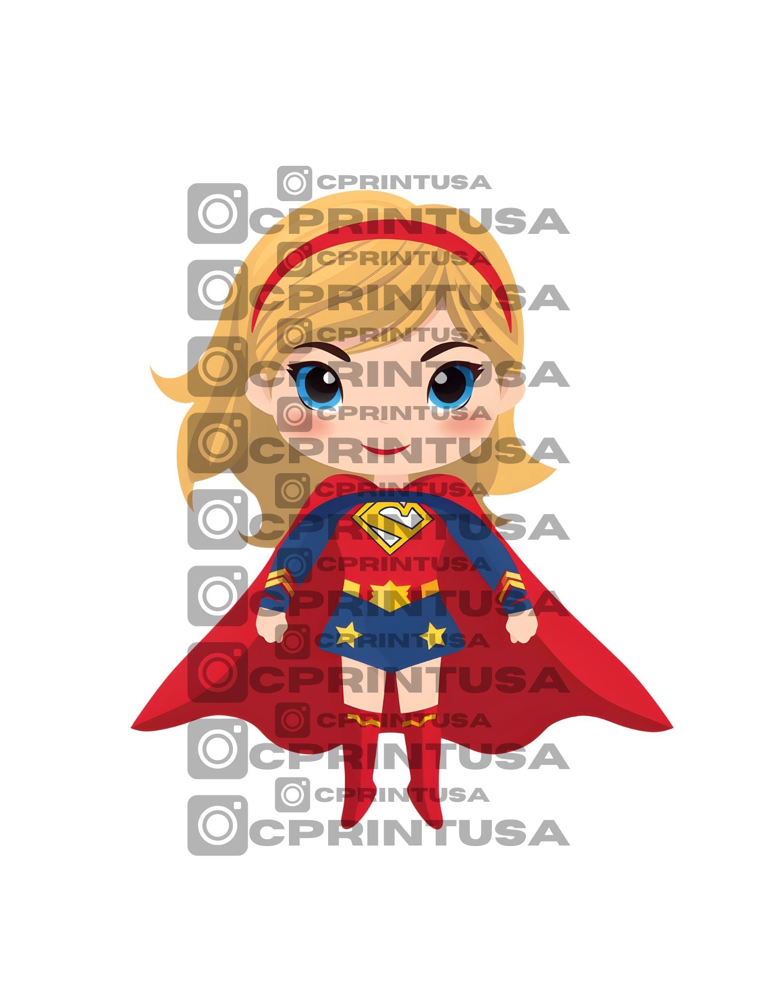 ANIMATED SUPERHEROES CUT OUT - C Print USA