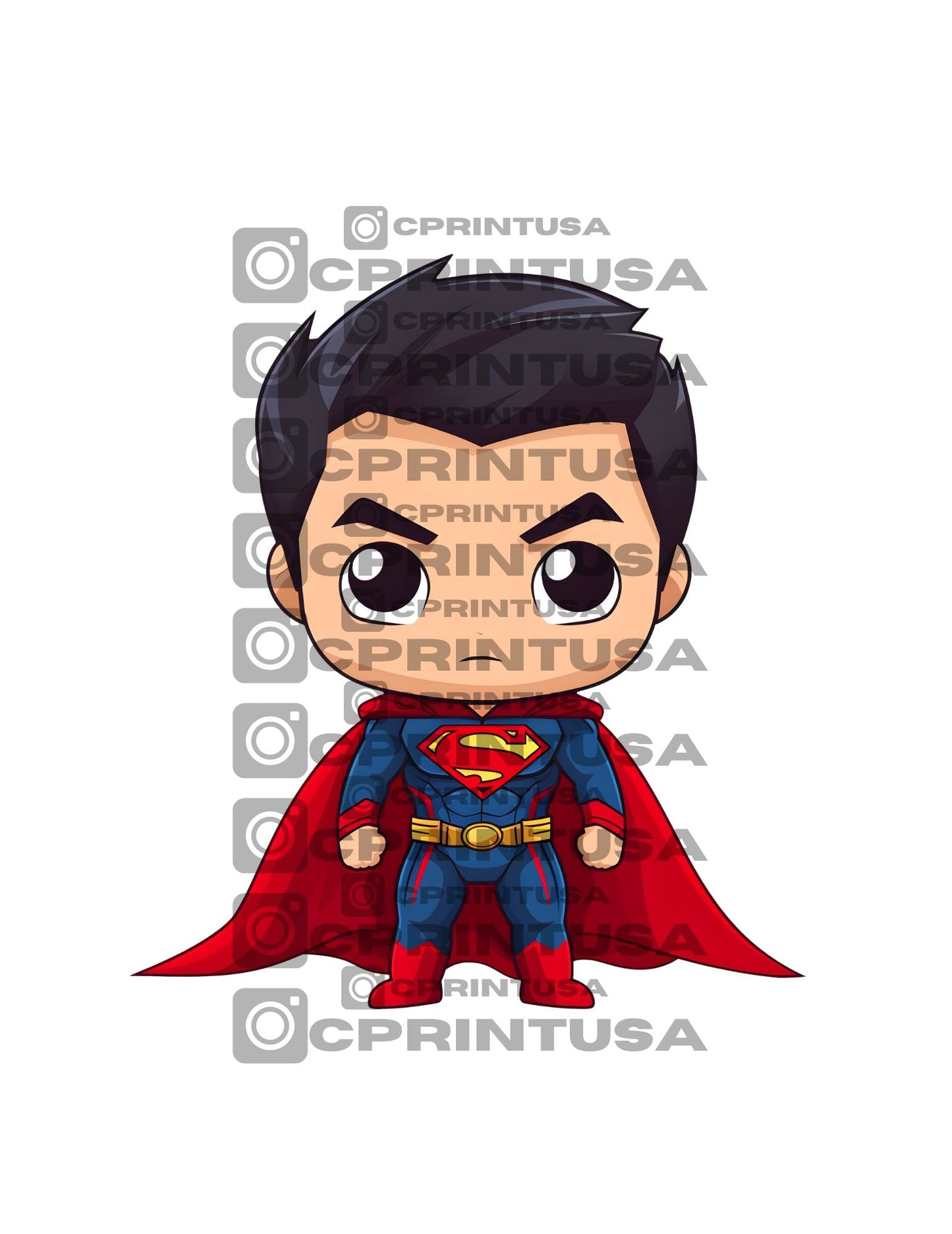 ANIMATED SUPERHEROES CUT OUT - C Print USA