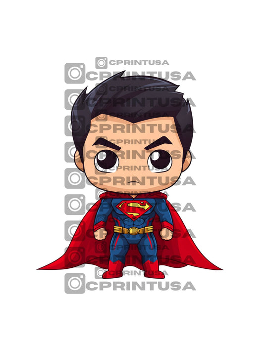 ANIMATED SUPERHEROES CUT OUT - C Print USA
