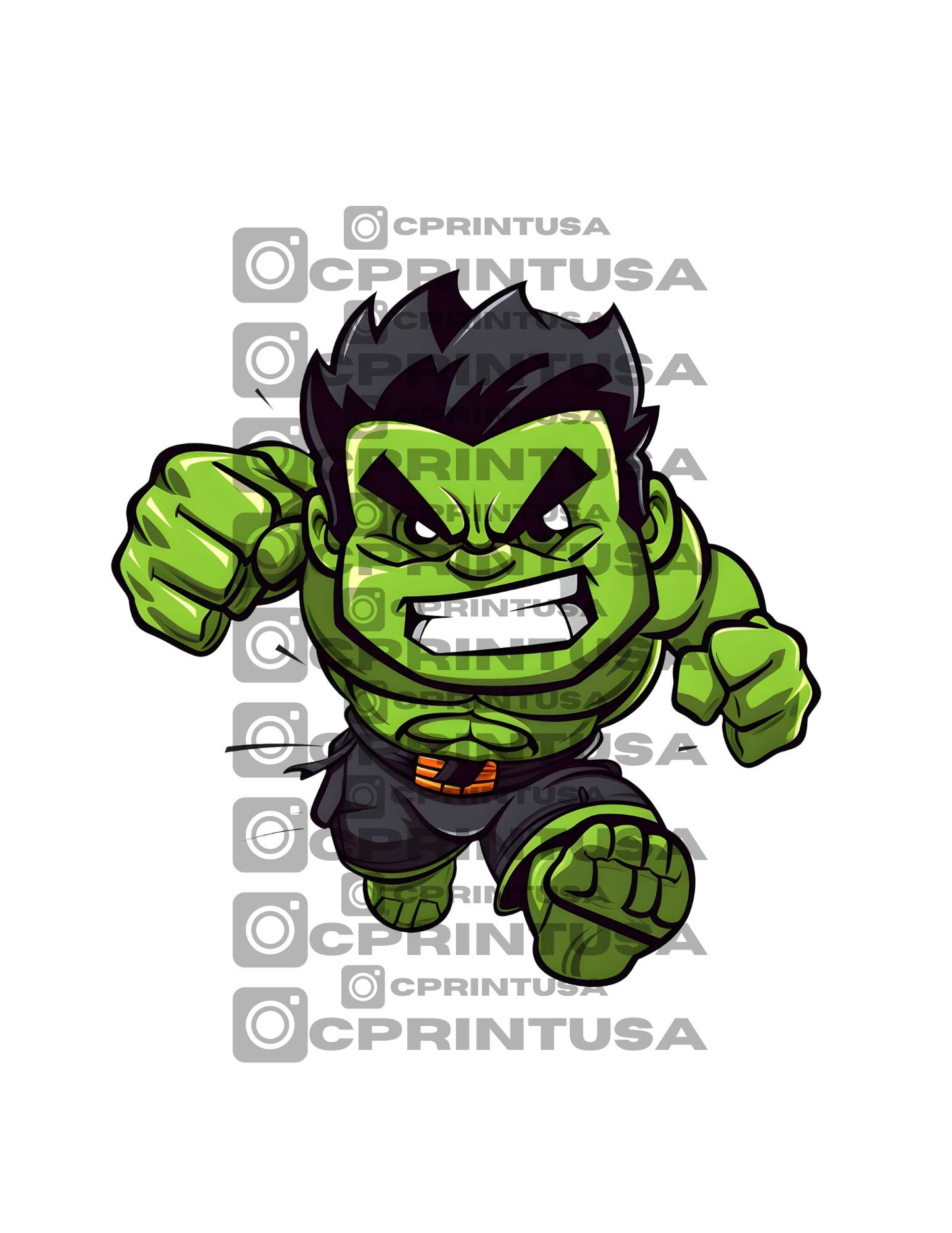 ANIMATED SUPERHEROES CUT OUT - C Print USA