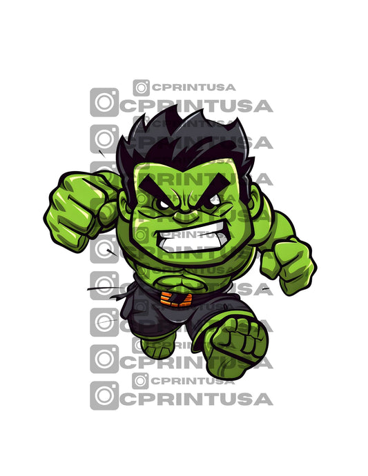 ANIMATED SUPERHEROES CUT OUT - C Print USA