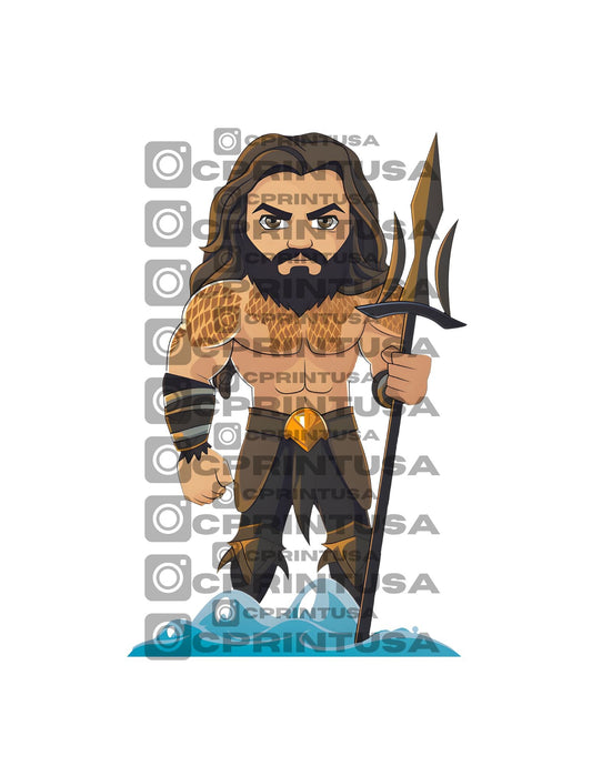 ANIMATED SUPERHEROES CUT OUT - C Print USA