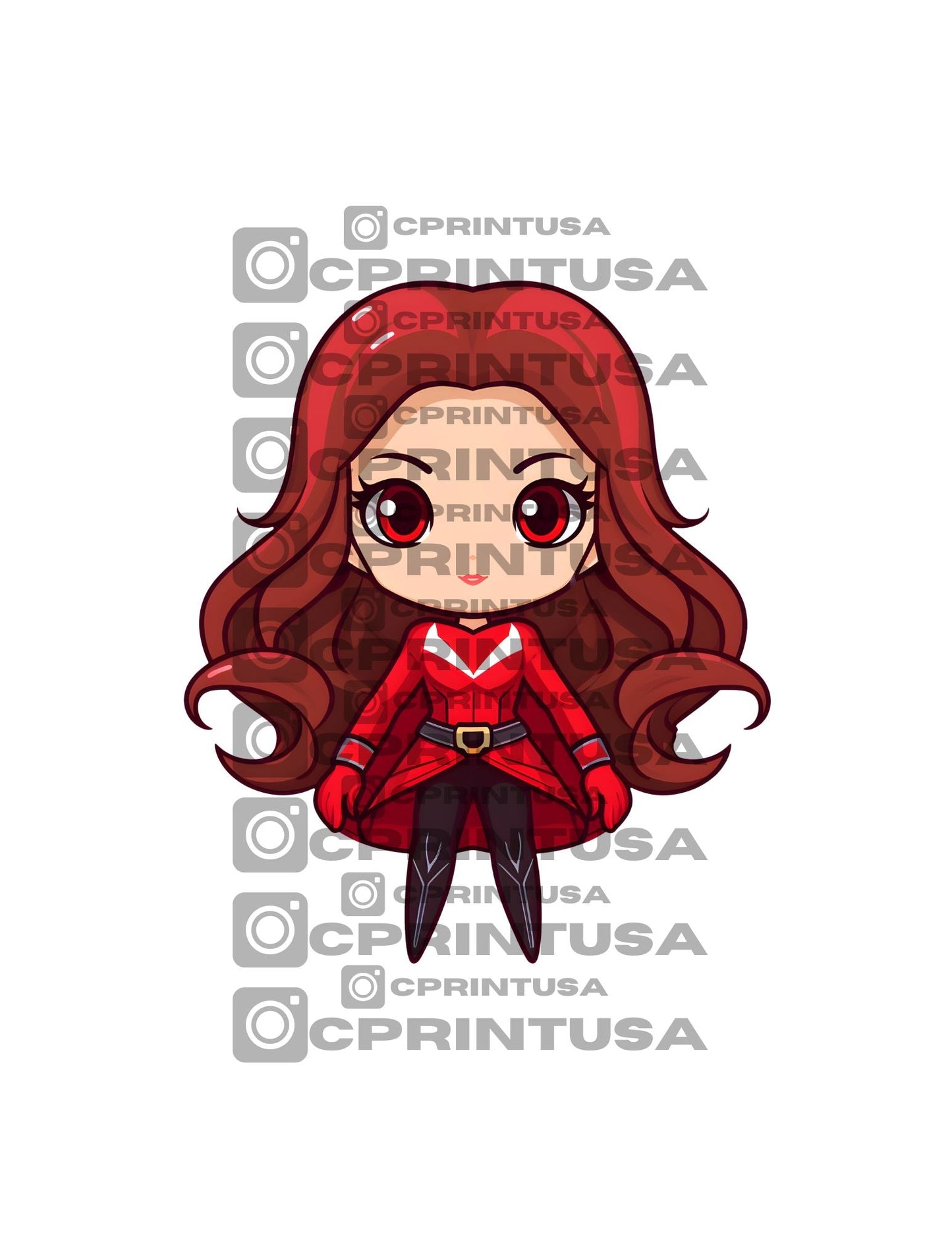 ANIMATED SUPERHEROES CUT OUT - C Print USA