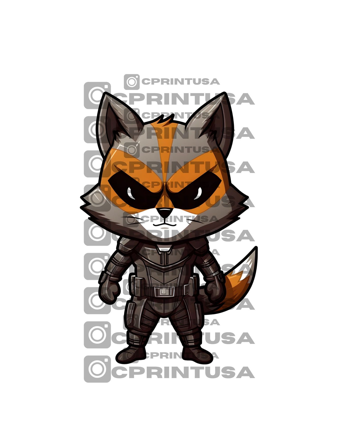ANIMATED SUPERHEROES CUT OUT - C Print USA