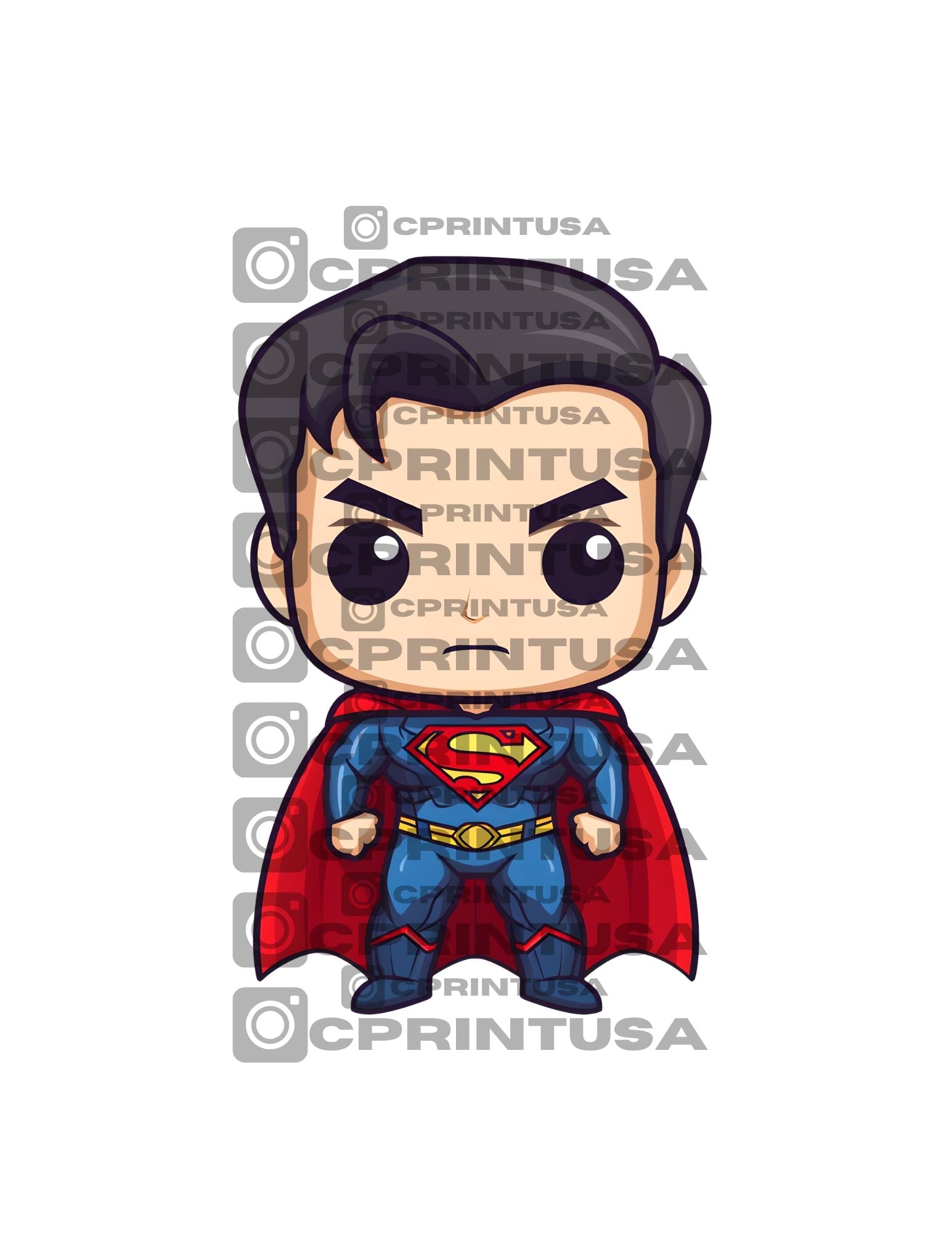 ANIMATED SUPERHEROES CUT OUT - C Print USA