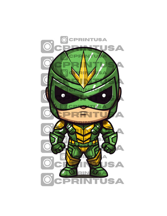 ANIMATED SUPERHEROES CUT OUT - C Print USA