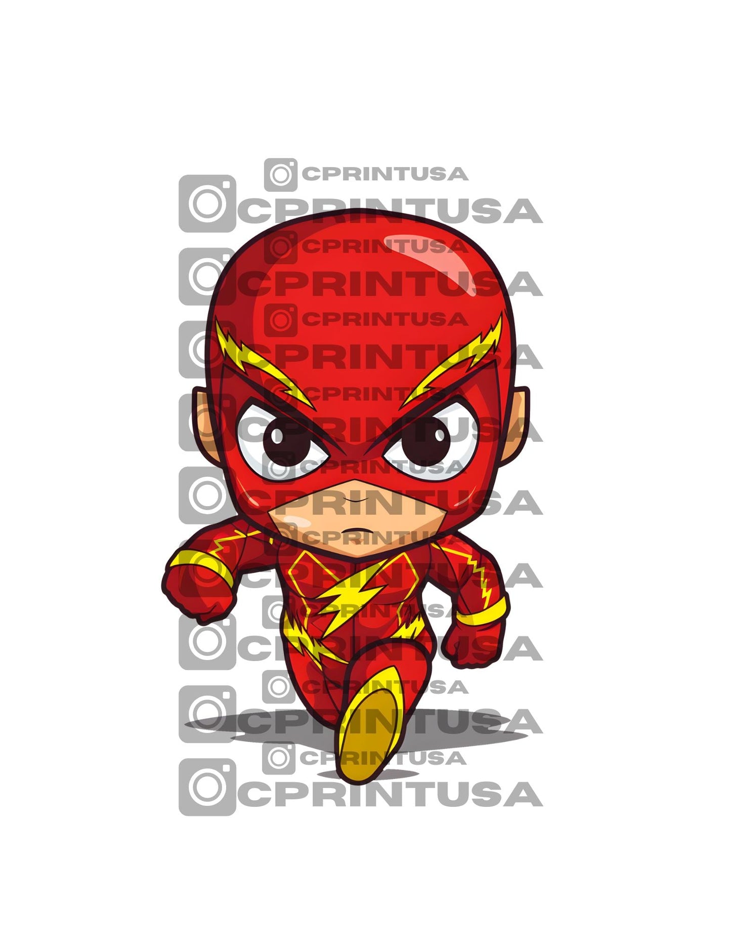 ANIMATED SUPERHEROES CUT OUT - C Print USA