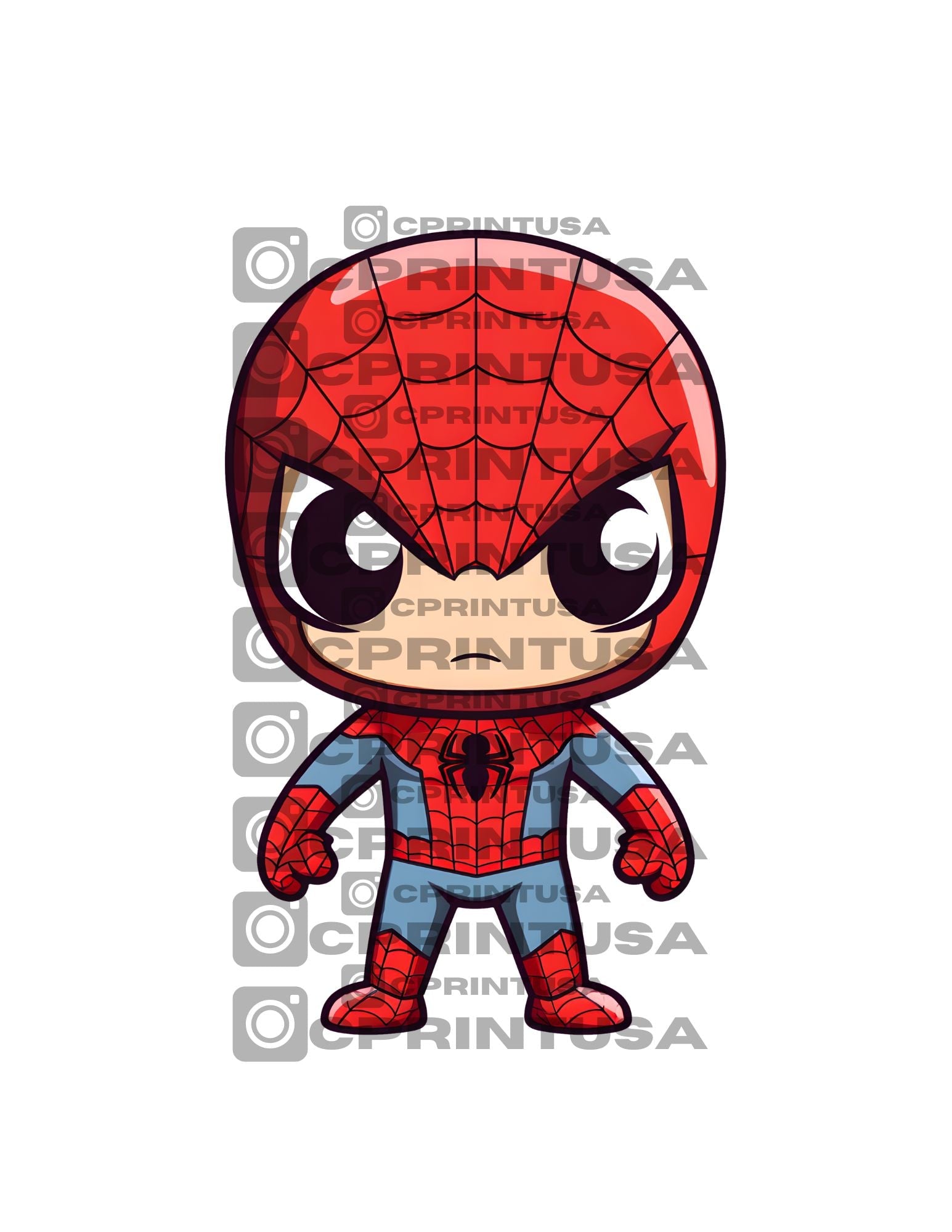 ANIMATED SUPERHEROES CUT OUT - C Print USA