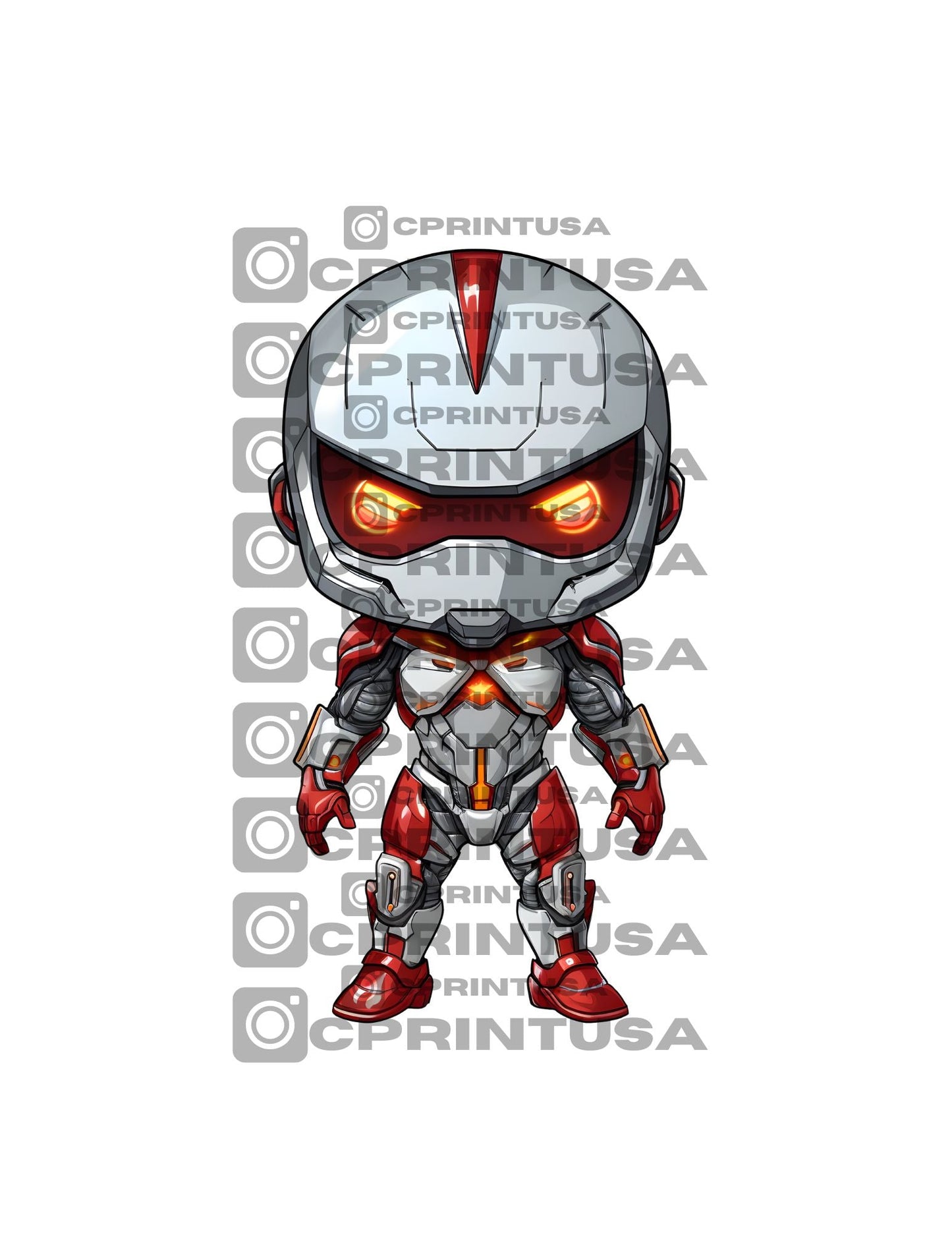 ANIMATED SUPERHEROES CUT OUT - C Print USA