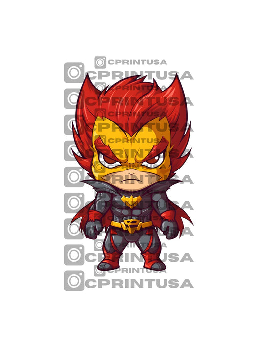 ANIMATED SUPERHEROES CUT OUT - C Print USA