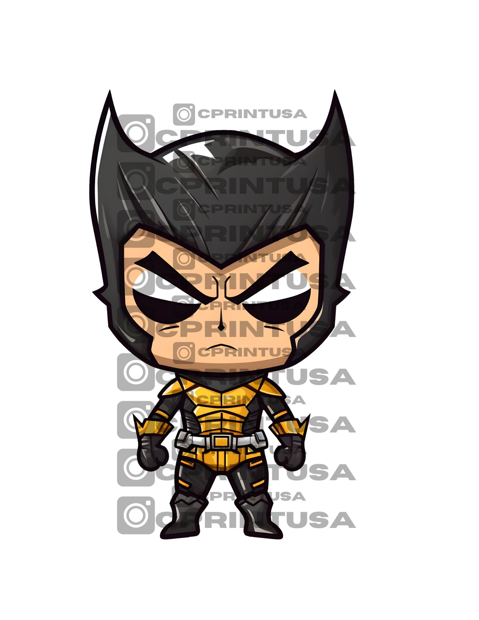 ANIMATED SUPERHEROES CUT OUT - C Print USA
