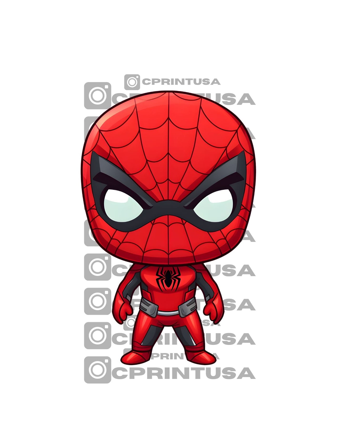 ANIMATED SUPERHEROES CUT OUT - C Print USA