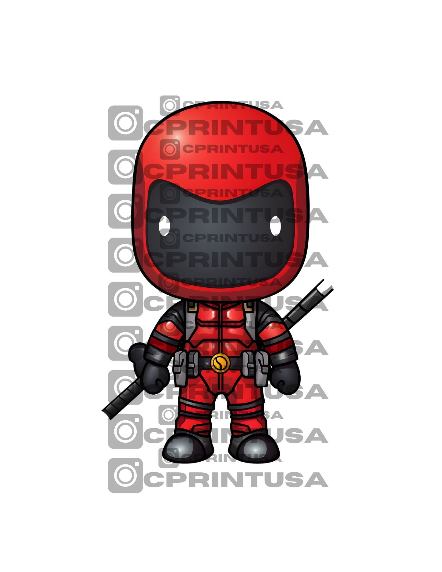 ANIMATED SUPERHEROES CUT OUT - C Print USA