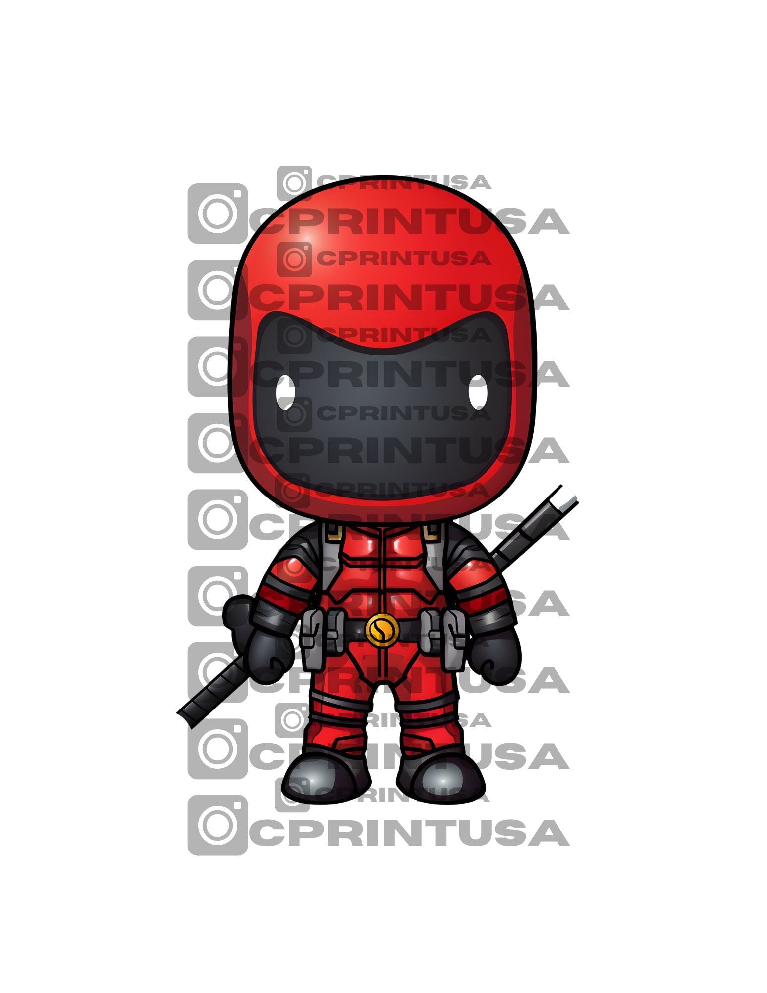 ANIMATED SUPERHEROES CUT OUT - C Print USA