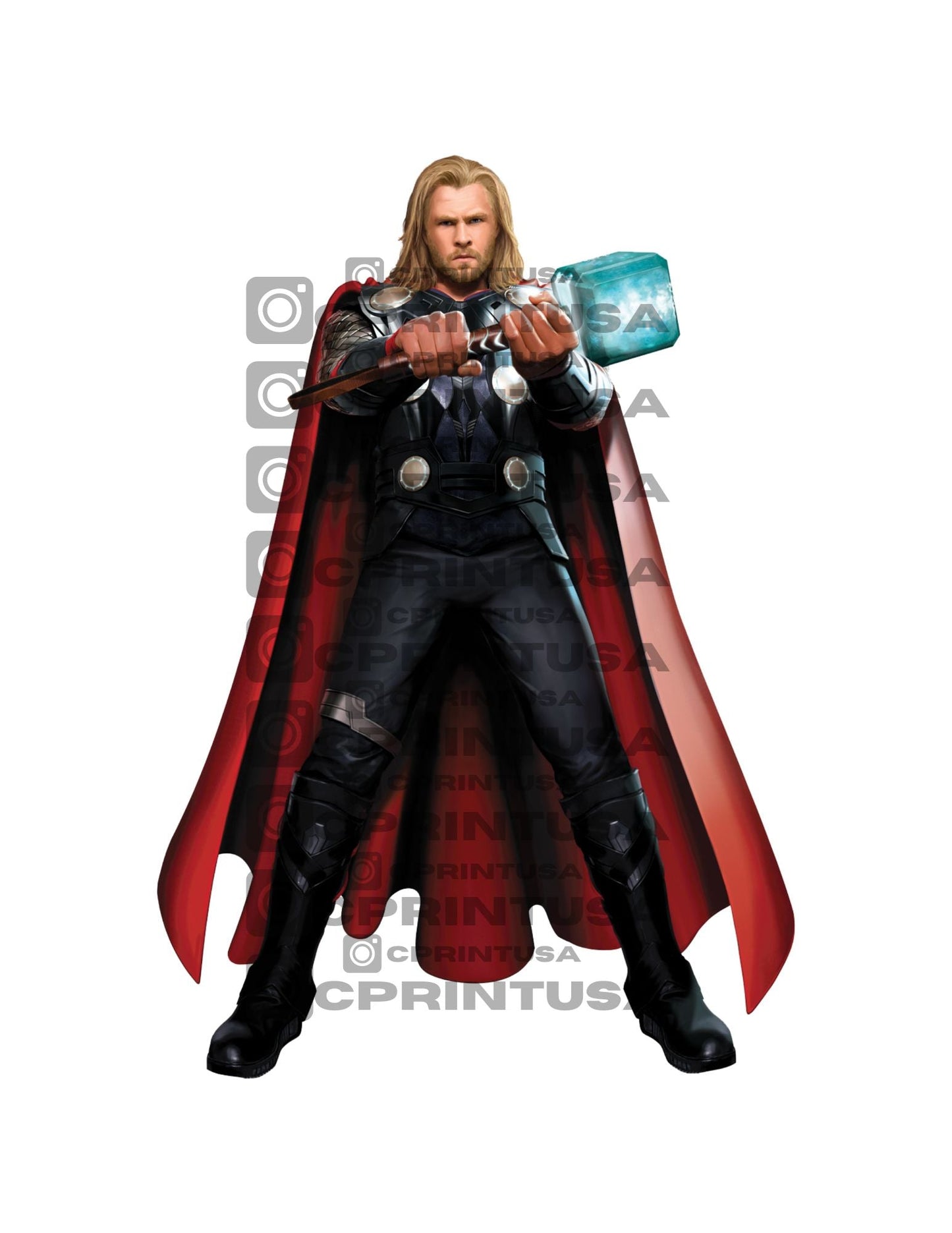 AVENGERS CUT OUT - C Print USA
