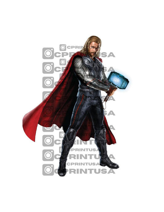AVENGERS CUT OUT - C Print USA