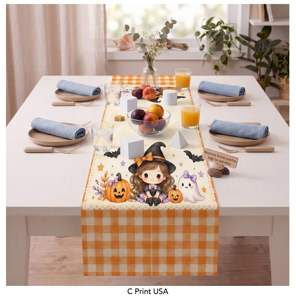 Baby Halloween Event Table Runner - C Print USA