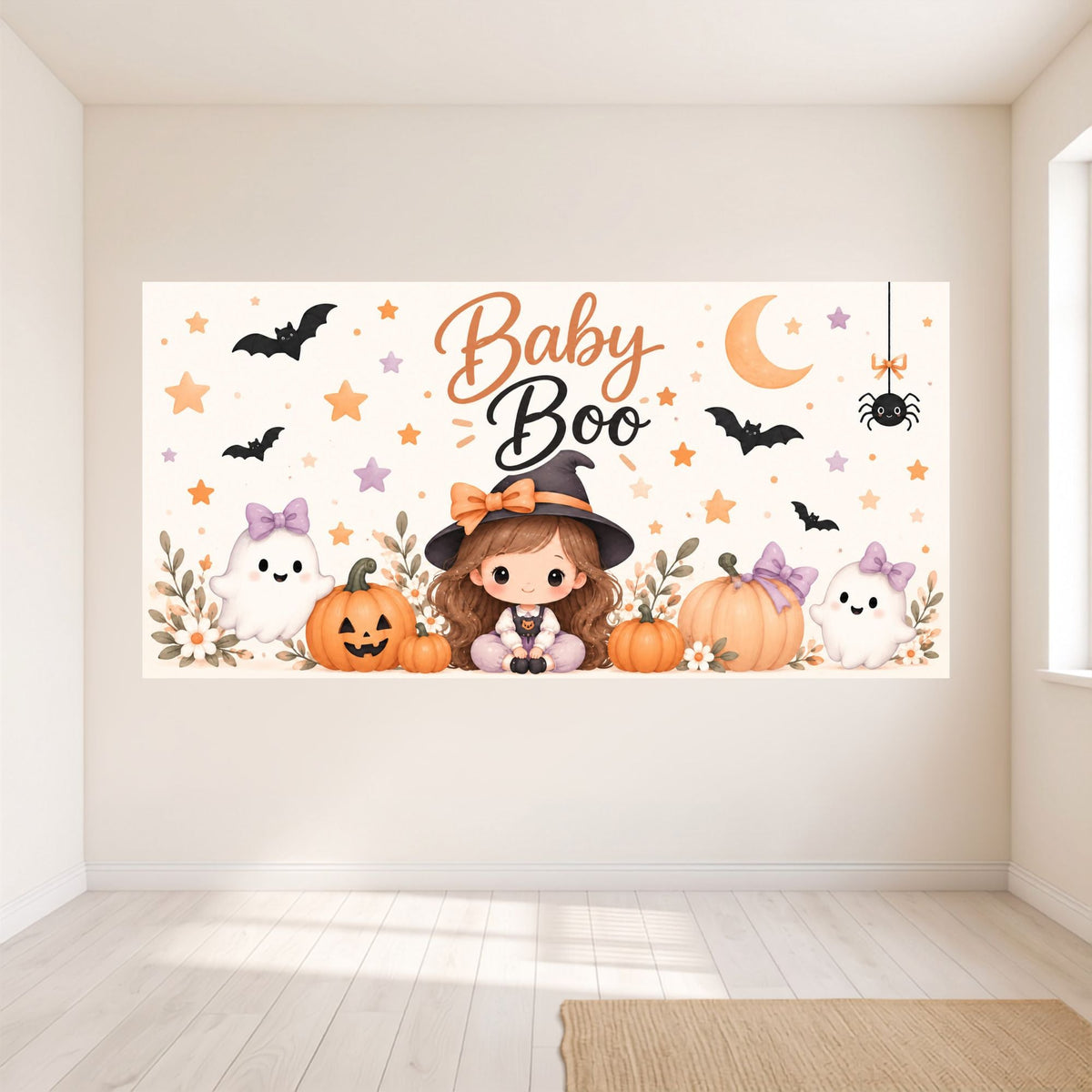 Baby Halloween Horizontal Backdrop - C Print USA