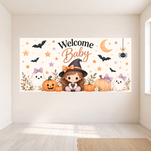 Baby Halloween Horizontal Backdrop - C Print USA