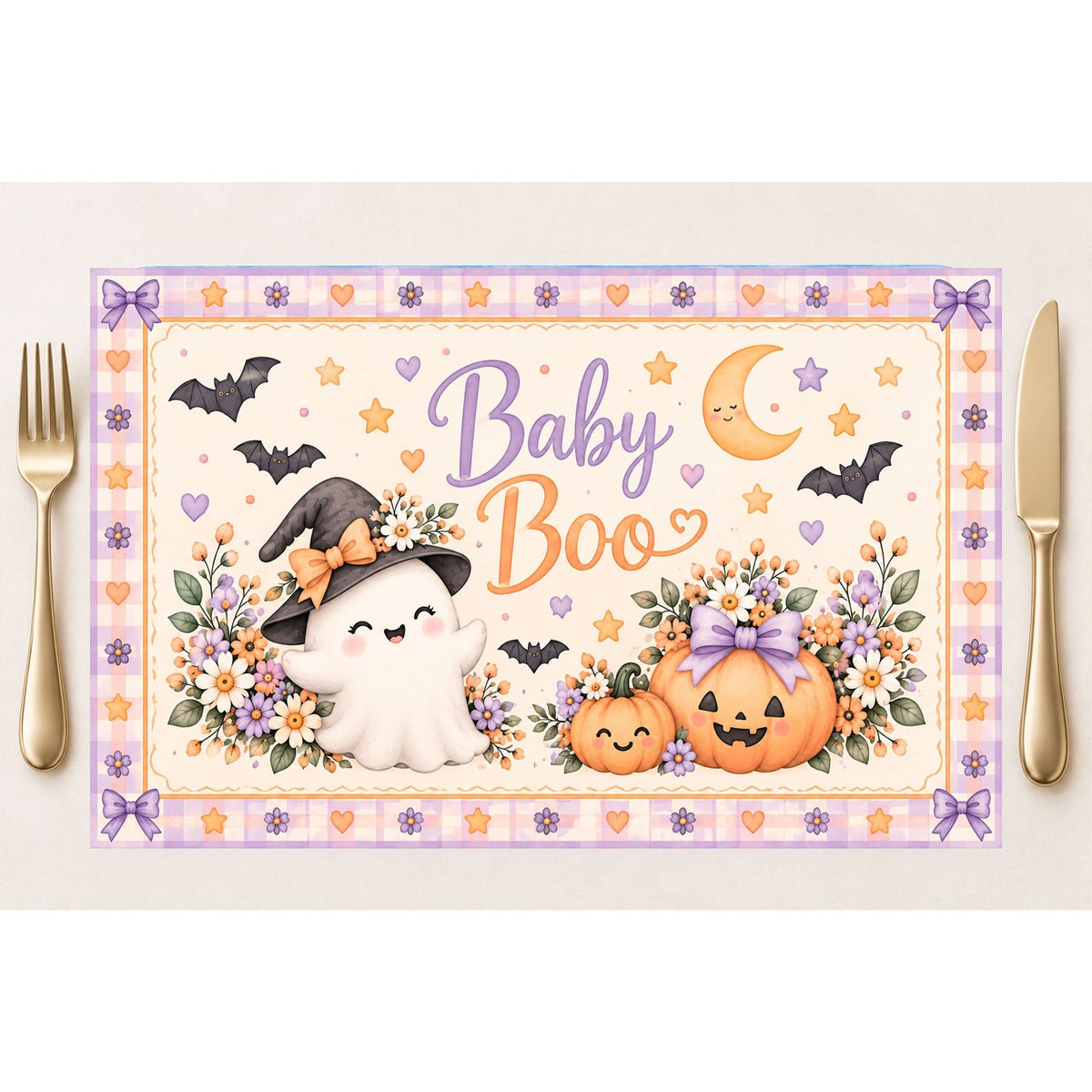 Baby Halloween Party Placemats - C Print USA