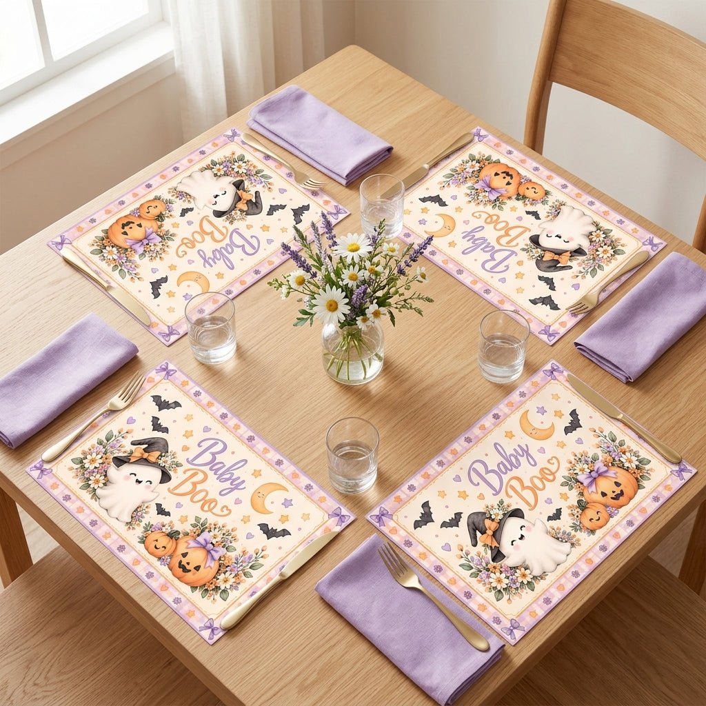 Baby Halloween Party Placemats - C Print USA