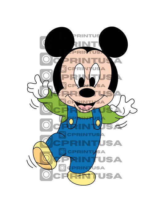BABY MICKEY CUT OUT - C Print USA