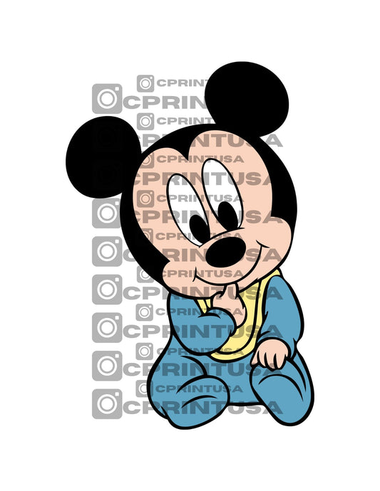 BABY MICKEY CUT OUT - C Print USA