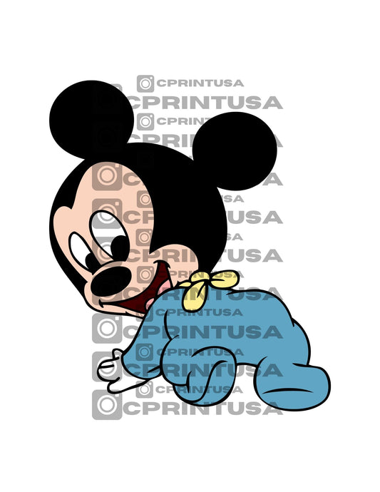 BABY MICKEY CUT OUT - C Print USA