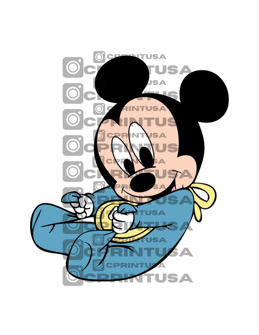 BABY MICKEY CUT OUT - C Print USA