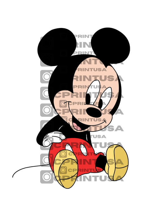 BABY MICKEY CUT OUT - C Print USA