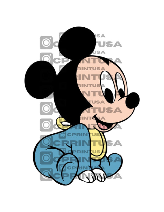 BABY MICKEY CUT OUT - C Print USA