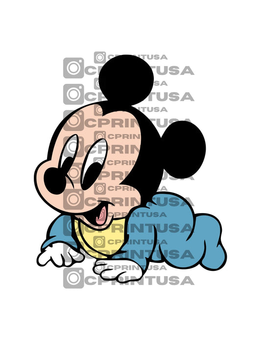 BABY MICKEY CUT OUT - C Print USA