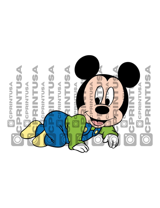BABY MICKEY CUT OUT - C Print USA