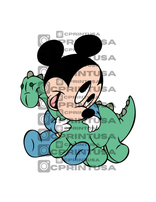 BABY MICKEY CUT OUT - C Print USA