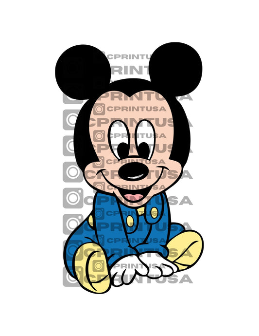 BABY MICKEY CUT OUT - C Print USA