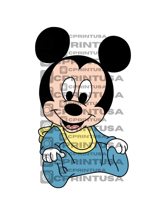 BABY MICKEY CUT OUT - C Print USA