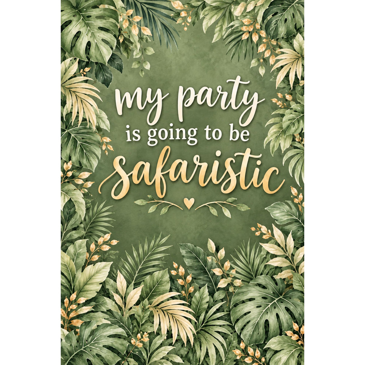 Baby Safari Backdrop - C Print USA